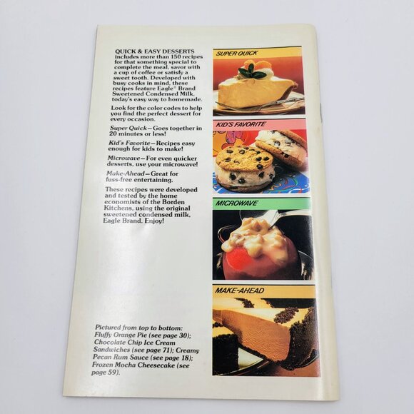 Best Of Recipes Booklets Barbecues Light To Luscious Quick & Easy Desserts Cook - Picture 10 of 13